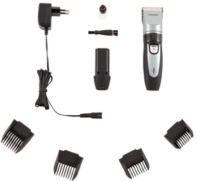 Mesko | Hair clipper for pets | MS 2826 | Corded/ Cordless | Juodas/Sidabrinis
