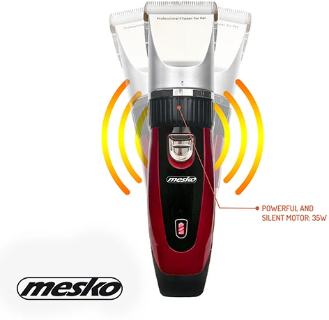 Mesko MS 2847 Plaukų kirpimo mašinėlė augintiniams su ładowaniem przez usb