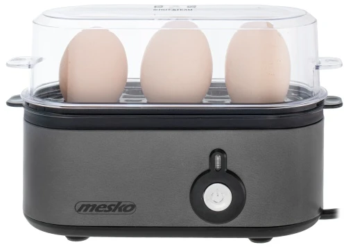 Mesko MS 4485 GM Jajowar na 3 jaja | automatinis | metalo sp. obudowa