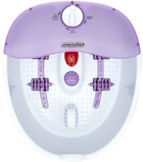 Masažinė kojų vonelė Mesko MS 2152, Baltos/Violetinės spalvos