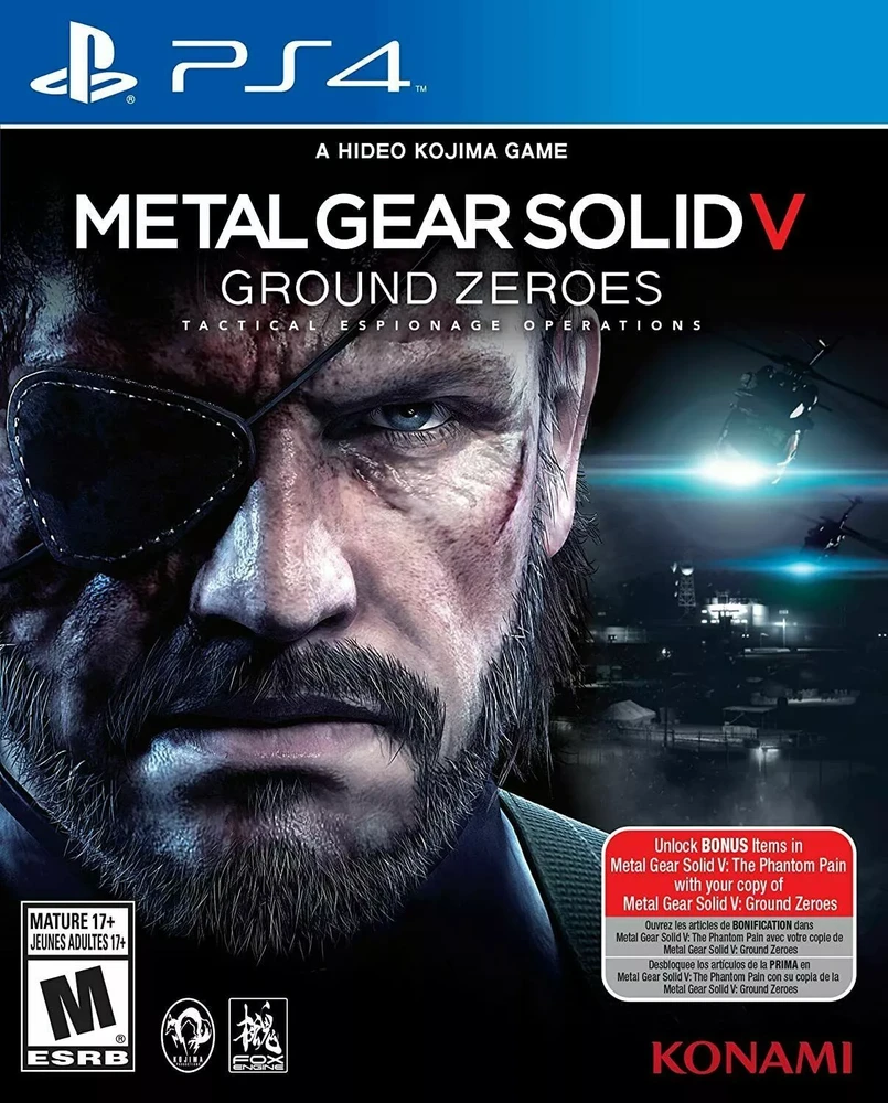 Konami „Metal Gear Solid: Ground Zeroes“ – „PlayStation 4“