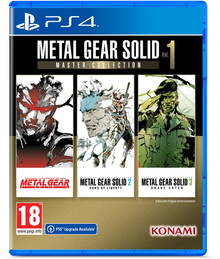 Konami „Metal Gear Solid“: Meistrų kolekcija, 1 tomas – „PlayStation 4“