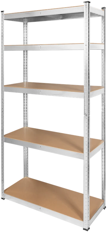 Metalinė sandėlio lentyna 180x90x40 sidabrinė Rebel