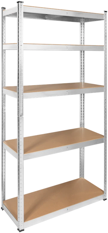 Metalinė sandėlio lentyna 180x90x40 sidabrinė Rebel