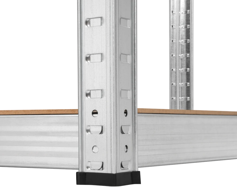 Metalinė sandėlio lentyna 180x90x40 sidabrinė Rebel