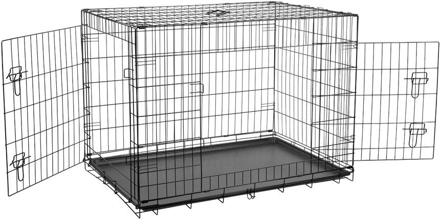 Metalowa Metalinis šunų narvas, žaidimų aptvaras, XXL dydis 107x71x78 cm, REBEL ANIMALS
