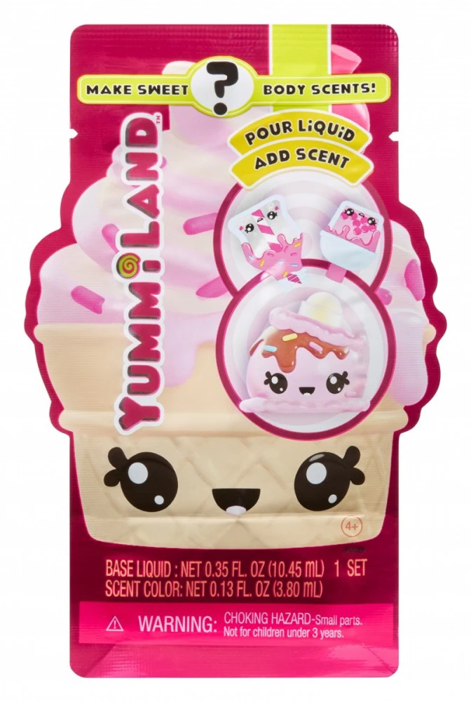 MGA Body 526476-EUC Yummiland Num Noms kūno kvapų rinkinys PDQ pakuotėje