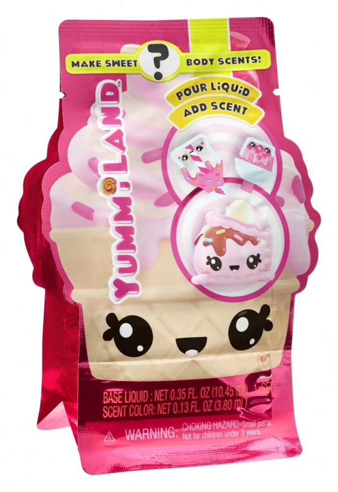 MGA Body 526476-EUC Yummiland Num Noms kūno kvapų rinkinys PDQ pakuotėje