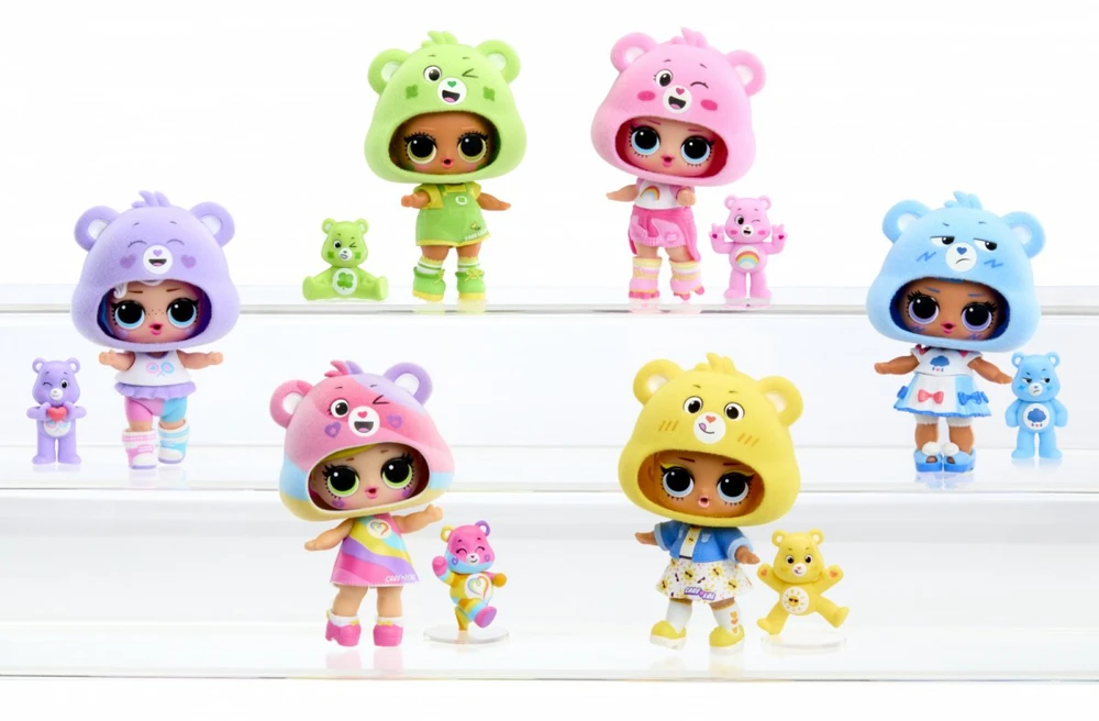 MGA L.O.L. Surprise Loves Care Bears Tots lėlytė 542704-EUC