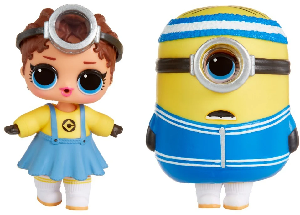 Lalka Lol staigmena myli minionų lėlę 1 vnt.