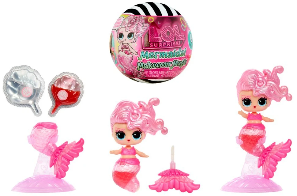 MGA L.O.L. SURPRISE Lėlytė undinėlė MAKEOVER MAGIC