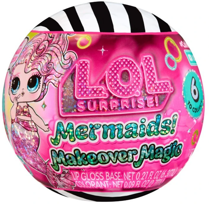 MGA L.O.L. SURPRISE Lėlytė undinėlė MAKEOVER MAGIC