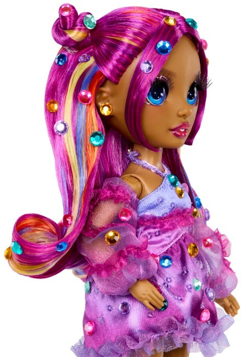MGA Rainbow High Be Dazzling lėlė Noemie Violette 597834-EUC