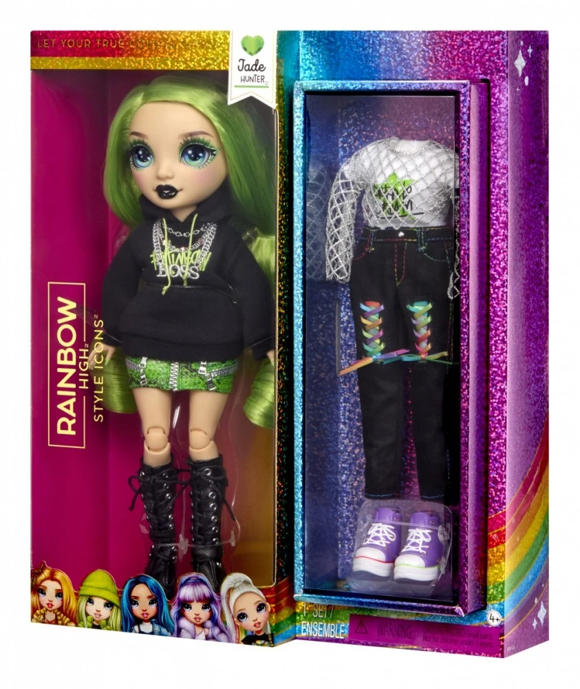 MGA Rainbow High mados lėlė Jade 431633-EU