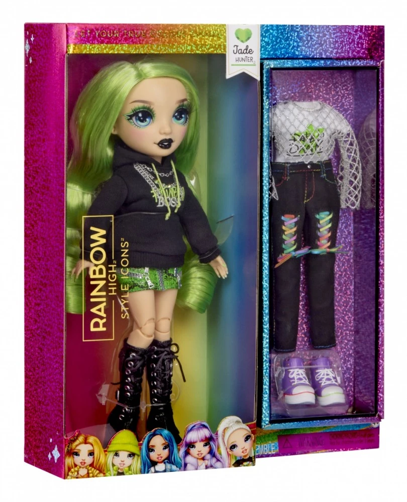 MGA Rainbow High mados lėlė Jade 431633-EU