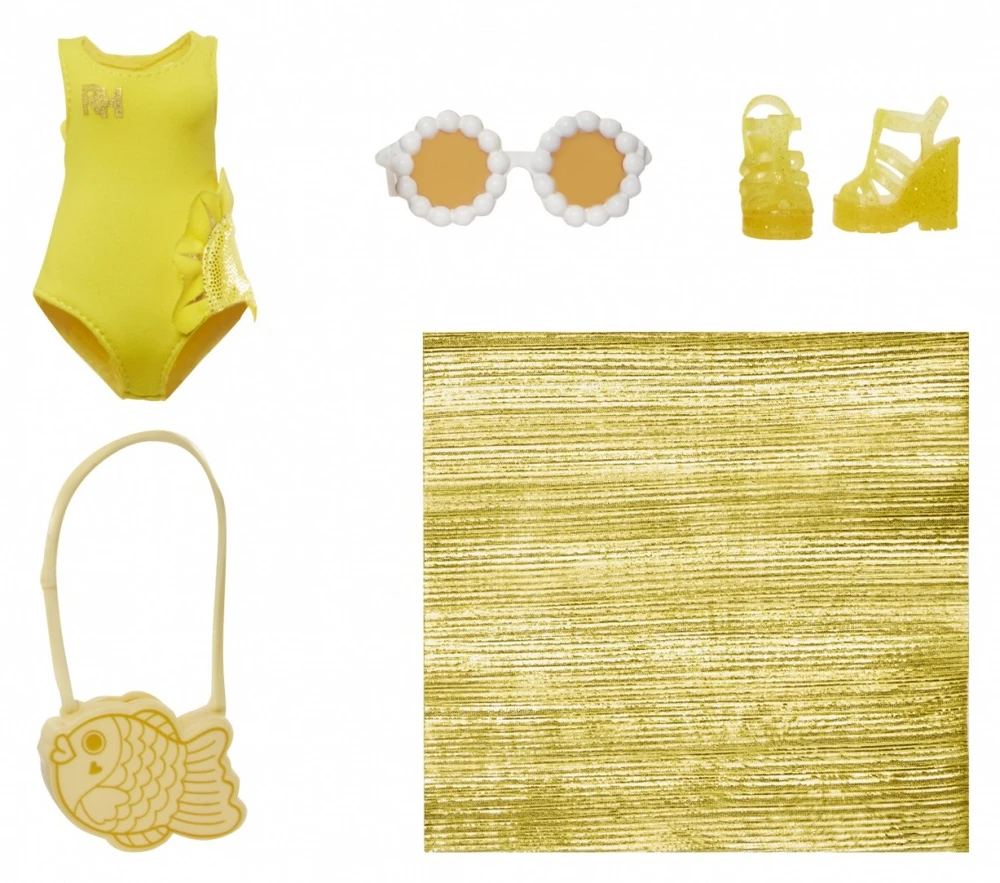 MGA Lėlė Rainbow High Swim & Style Sunny geltona 507284-EUC