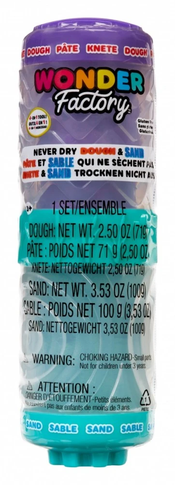 MGA Masa plastikinė stebuklų fabriko niekada sausos tešlos violetinė, kalakutiena