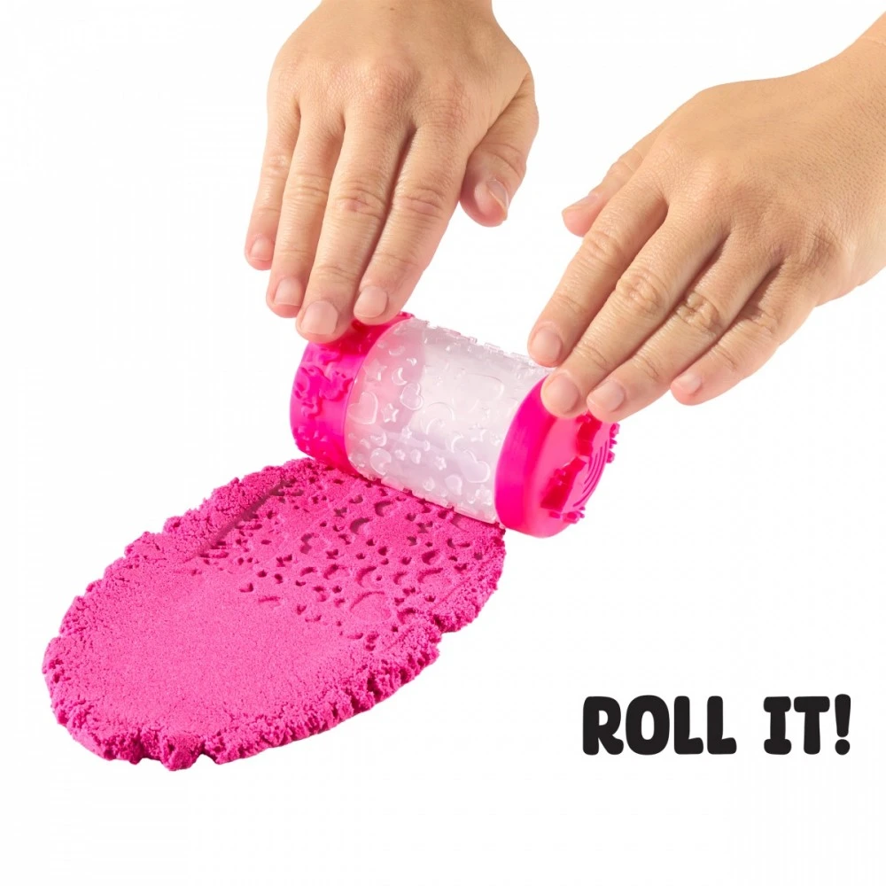 MGA WONDER FACTORY NEVER DRY Kinetinio smėlio ir modelino rinkinys „Mega Bag“