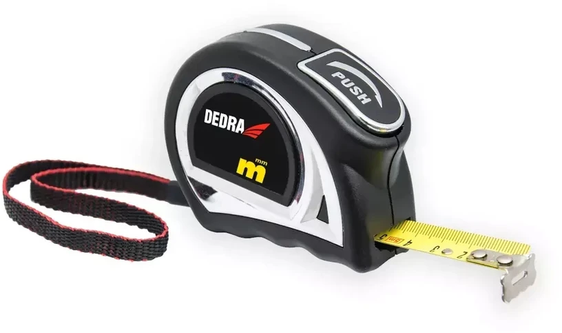 Dedra Rulete 3 m16 mm automatinis stabdis neilono juosta klipsas tvirtinimui prie diro