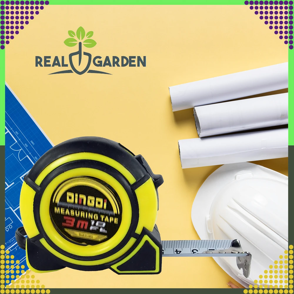Miara Matavimo juosta 3 m x 16 mm su užraktu RC-K-1299 juoda geltona