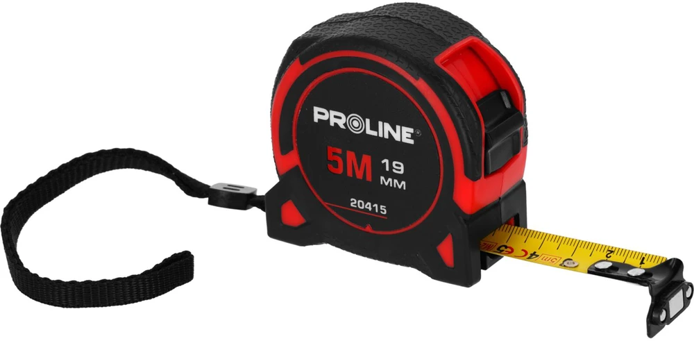 Miara Riedanti matavimo juosta 8 m / 25 mm magnetinė nailono su prolino sandarikliu