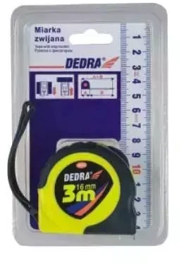 Dedra Rulete 5m19mm gumuota stop