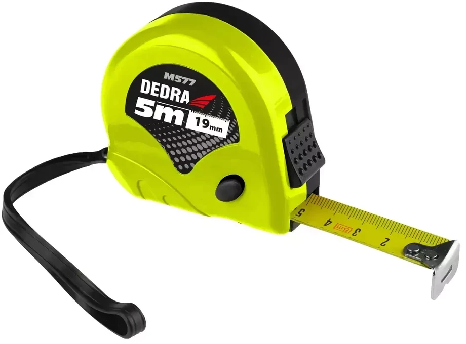 Dedra Rulete 5mx19mm 2stop