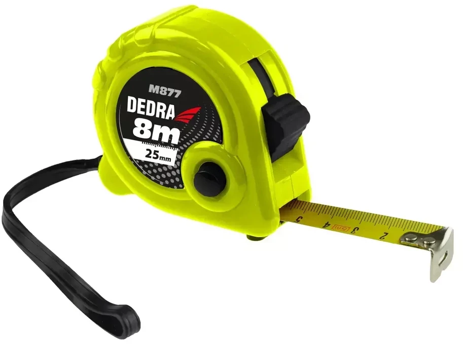 Dedra Rulete 8mx25mm 2stop