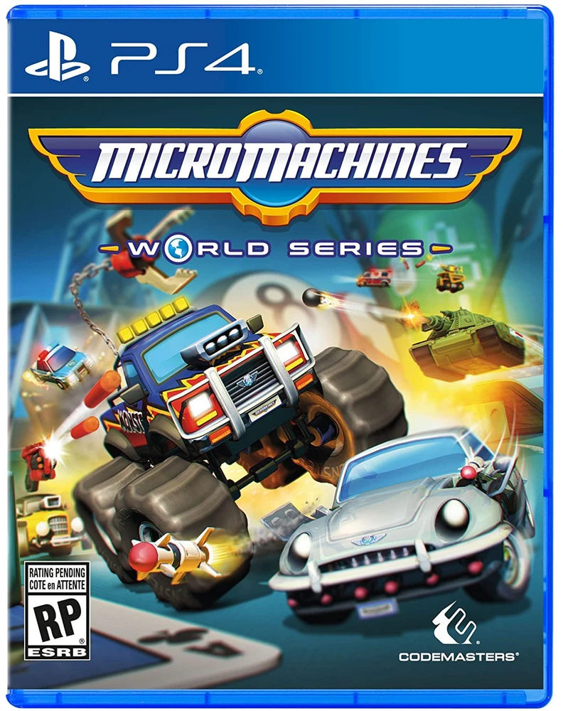 Codemasters „Micro Machines“ pasaulinė serija (PlayStation 4)