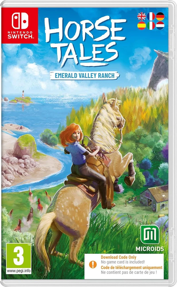 Microids Horse Tales: Emerald Valley Ranch (Kodas dėžutėje)