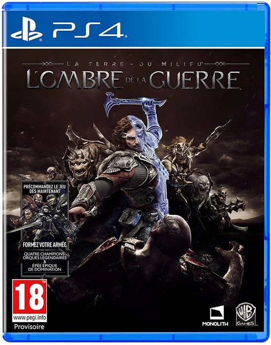 Sony WARNER BROS Middle-earth: Shadow of War