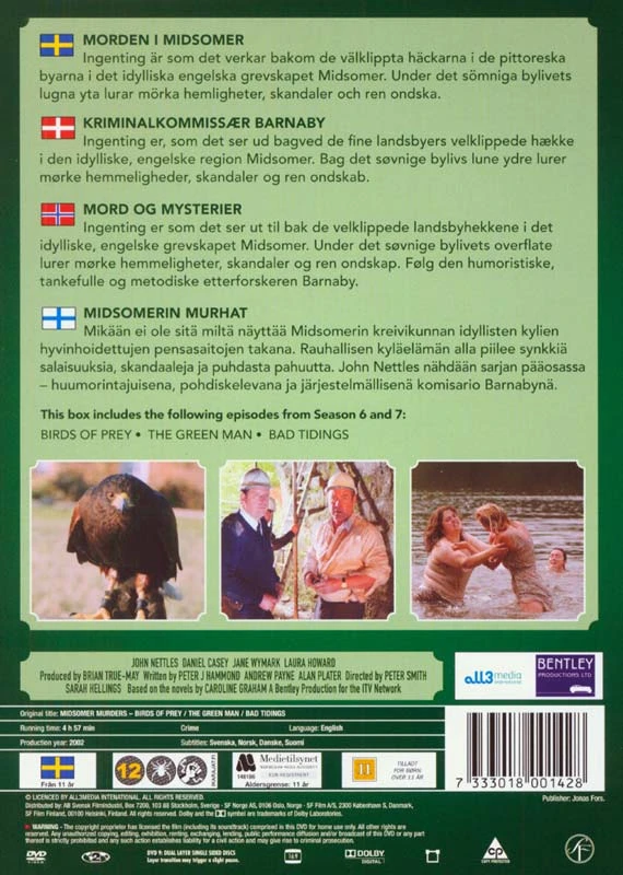 Midsomerio žmogžudystės: 10 dėžutė (DVD)