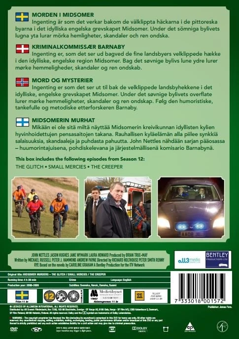Midsomerio žmogžudystės. 24 dėžė. DVD