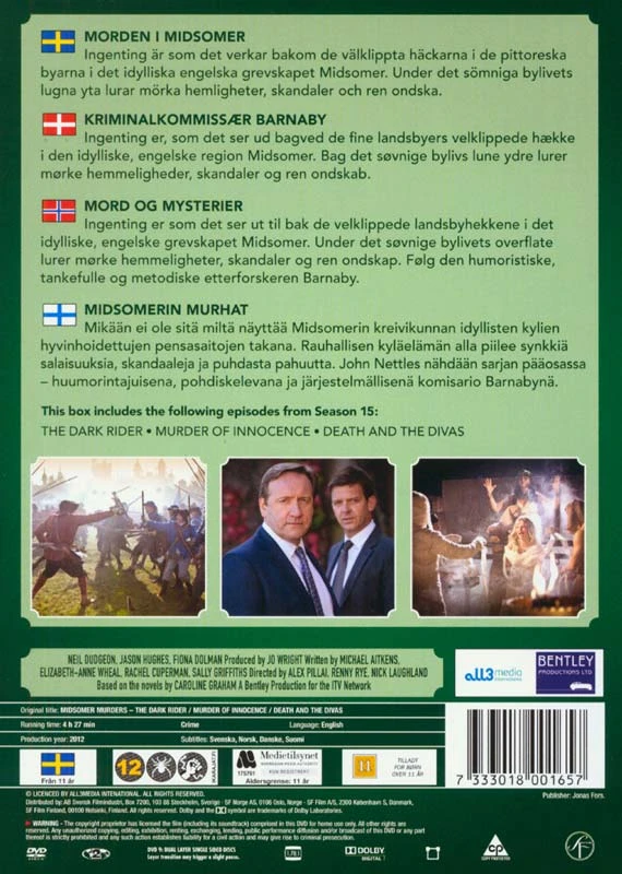 Midsomerio žmogžudystės: 31 dėžė (DVD)