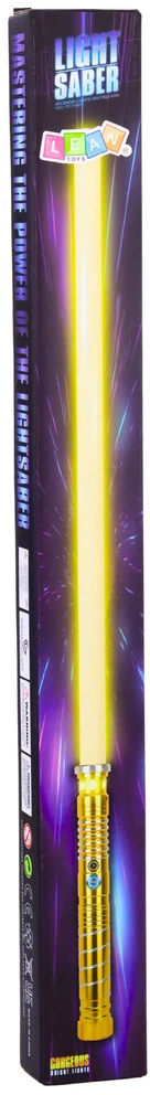 Lean Toys Lazerinis kardas 75 cm