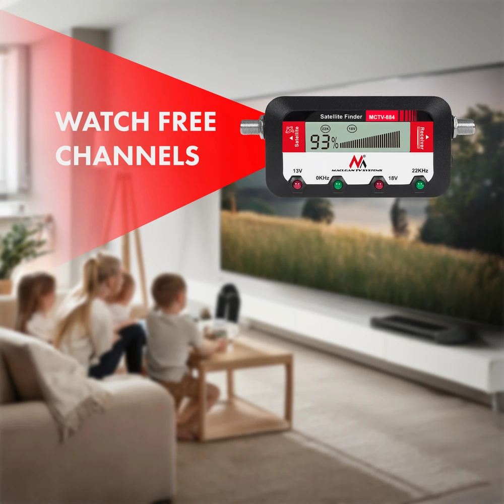 MACLEAN MCTV-884 Maclean MCTV-884 skaitmeninio ekrano palydovinio matuoklio kabelis 25cm FF