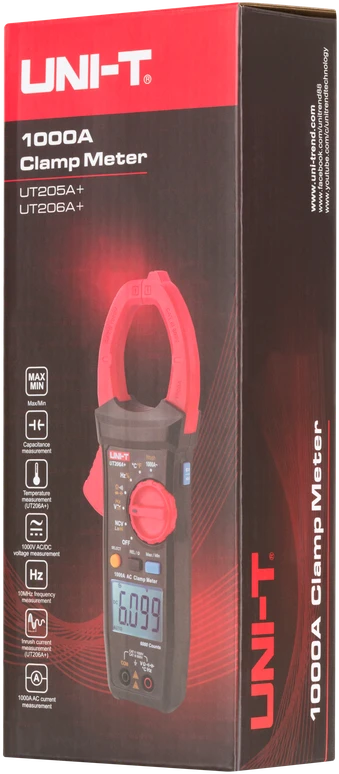 Miernik Gnybtų matuoklis Uni-T UT206A+