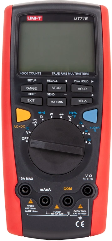 Miernik UNIVERSALUS MATAVIMO PRIETAISAS UT-71E UNI-T
