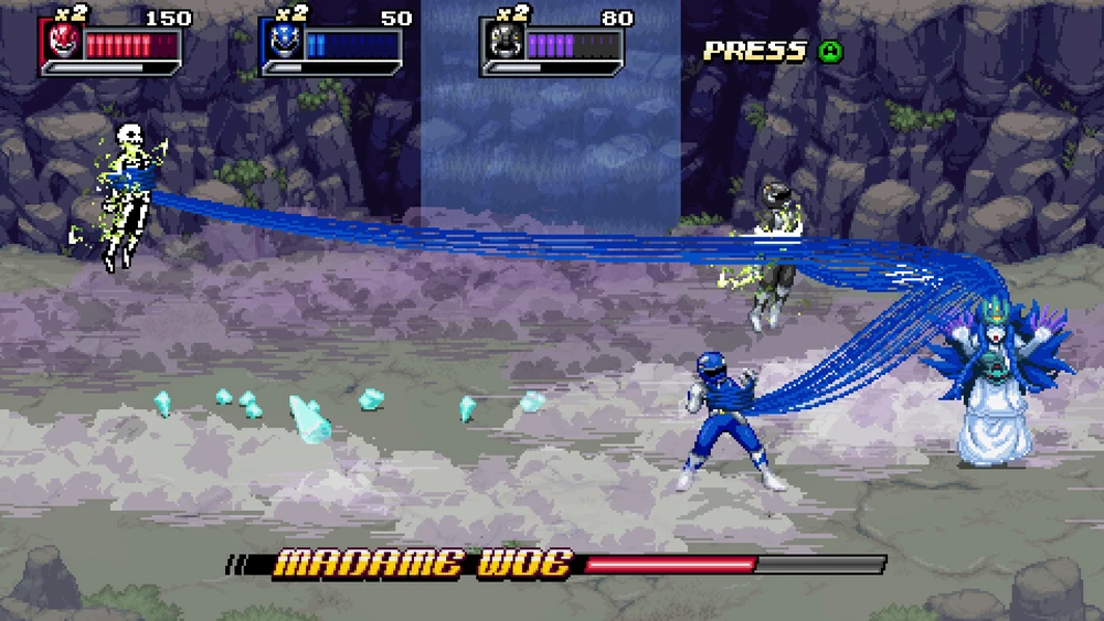 „Mighty Morphin Power Rangers: Ritos atsuktuvas“ – „PlayStation 5“