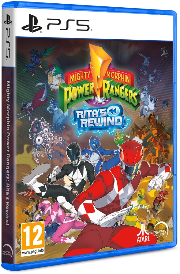 „Mighty Morphin Power Rangers: Ritos atsuktuvas“ – „PlayStation 5“