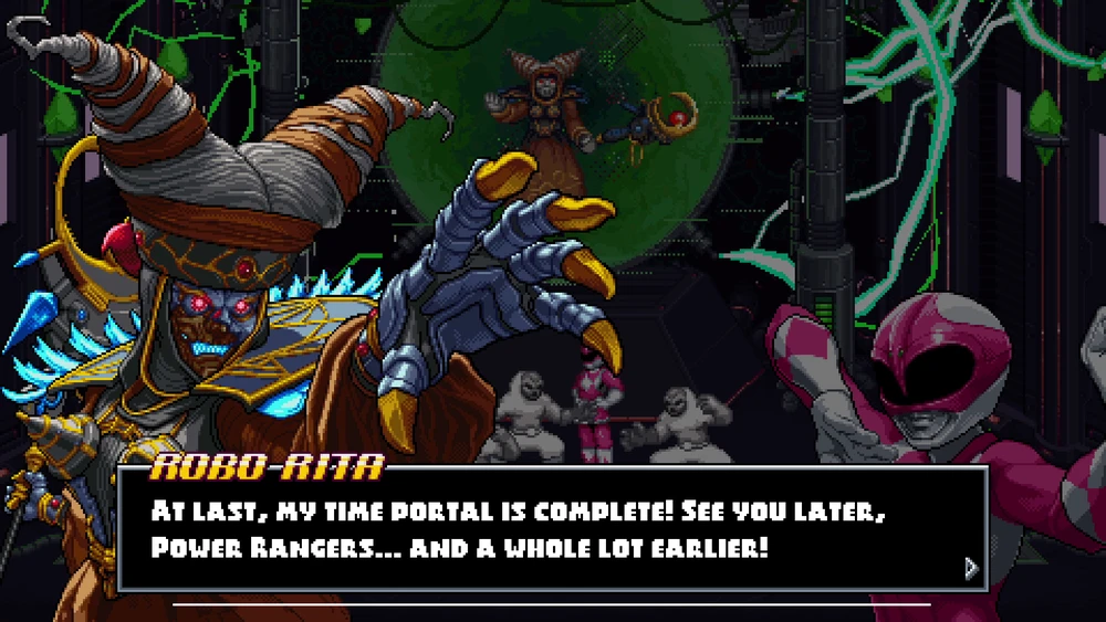 „Mighty Morphin Power Rangers: Ritos atsuktuvas“ – „PlayStation 5“