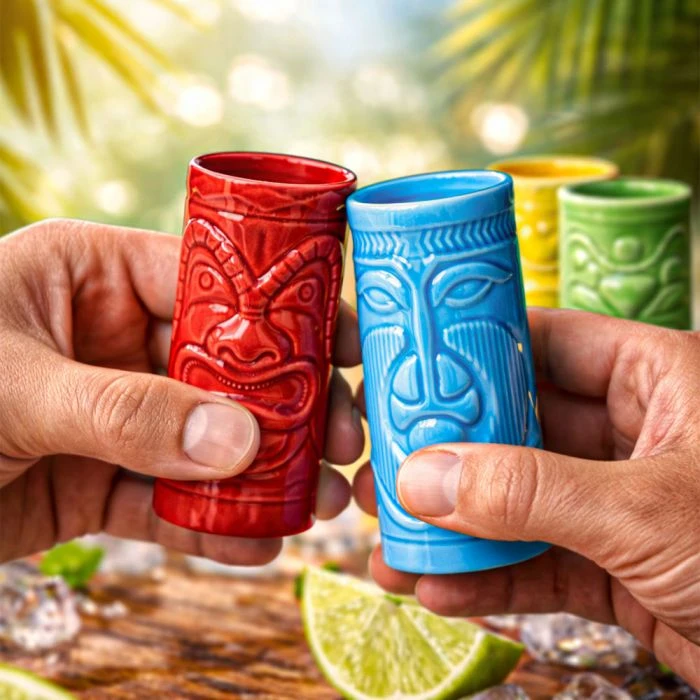 Gertuvė Mikamax - Tiki stiklinės
