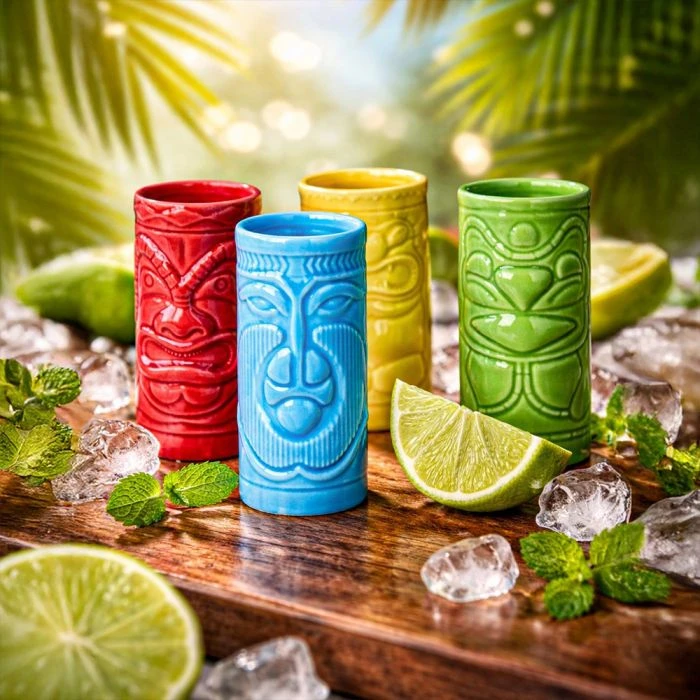 Gertuvė Mikamax - Tiki stiklinės
