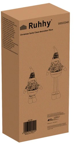 Kalėdų Senelis – teleskopinis 95cm. Ruhhy 22340