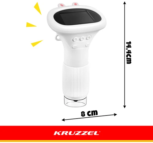 Kruzzel 1000x Baltas Educational Microscope