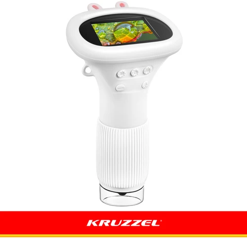 Kruzzel 1000x Baltas Educational Microscope