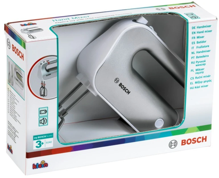 Plakiklis Klein Maišytuvas Bosch maišytuvas sidabrinis