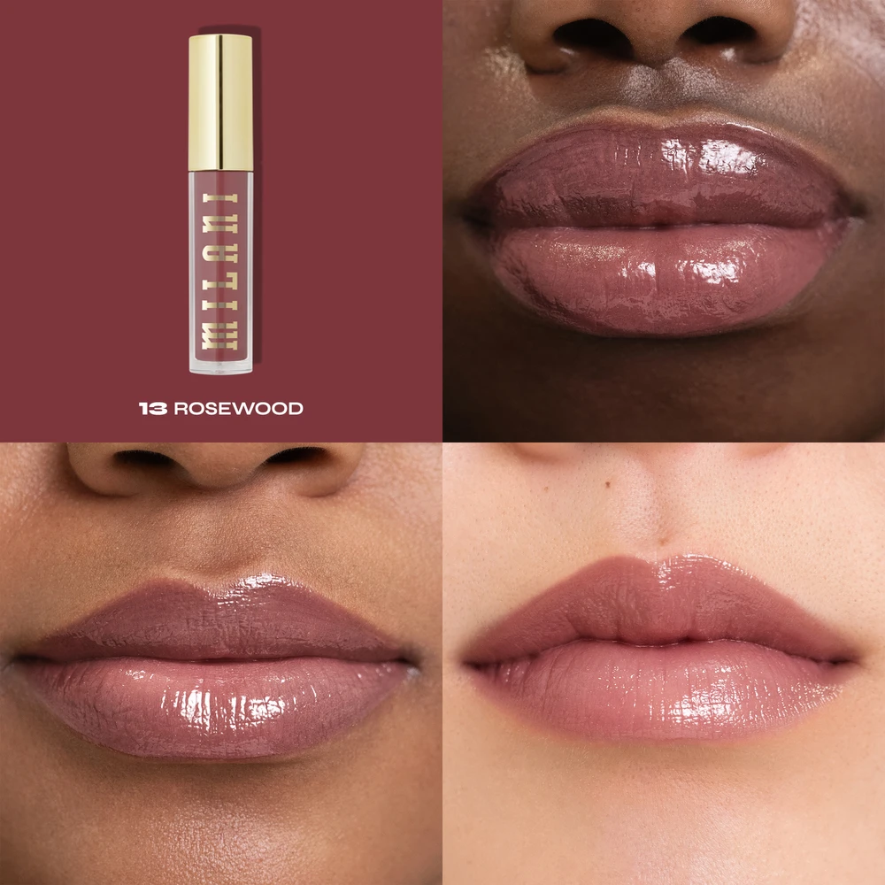 Milani Keep It Full Lip Plumper Lip Plumper lūpų dažai, 13 Rosewood, 3.7 ml