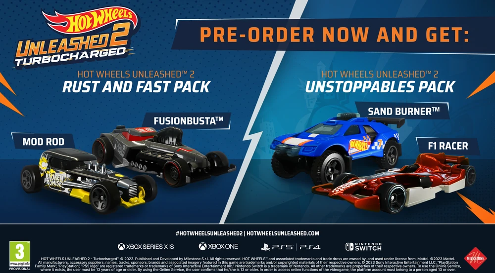 Milestone Hot Wheels Unleashed 2: Turbocharged (Unleashed Collection)