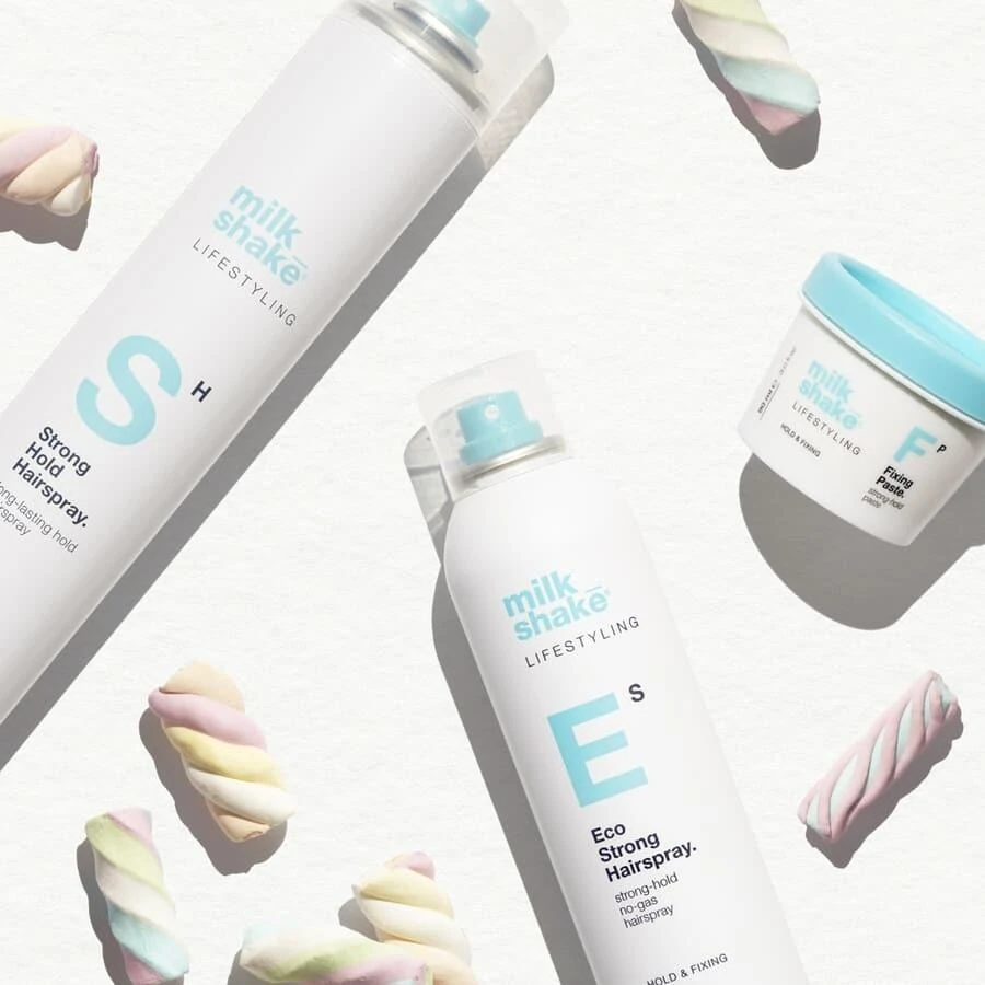 Milk Shake Milk_Shake Lifestyling Eco Strong Hairspray stiprios fiksavijos plaukų lakas, 250 ml